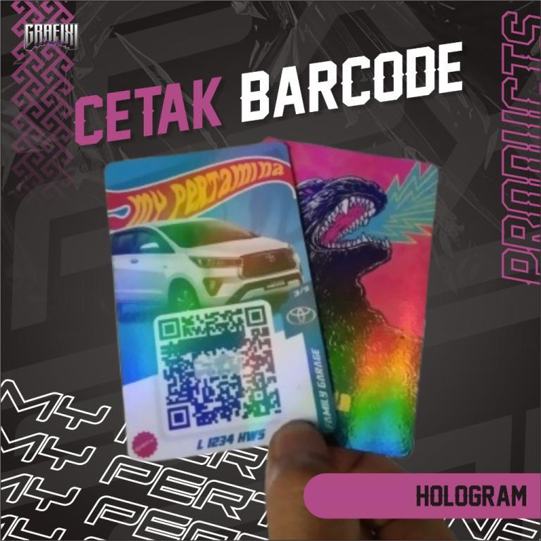PRINT MY PERTAMINA BARCODE PVC CARD CYBERPUNK THEME CUSTOM … in Mandai - Image 1