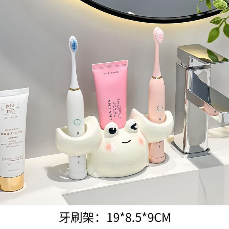 Ceramic Electric Toothbrush Storage Rack Toilet Washbasin … in Sembawang - Image 1