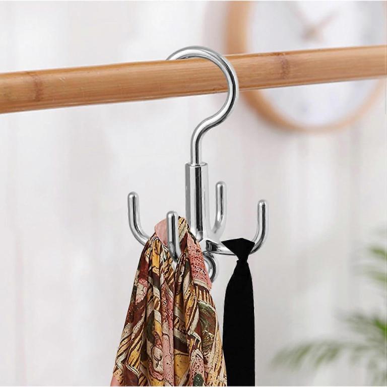 GANTUNGAN Multipurpose Rotating Rod Hanger Holder 4 HOOK in North-Eastern Islands - Image 1