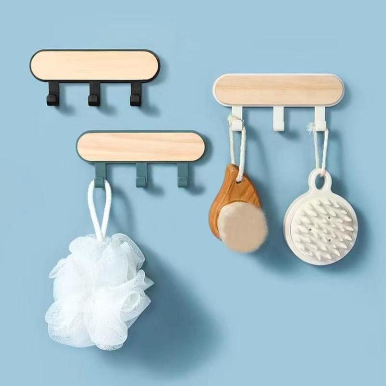 Kitchen wall hanging viscose hook Key Solid wood hook … in Novena - Image 1