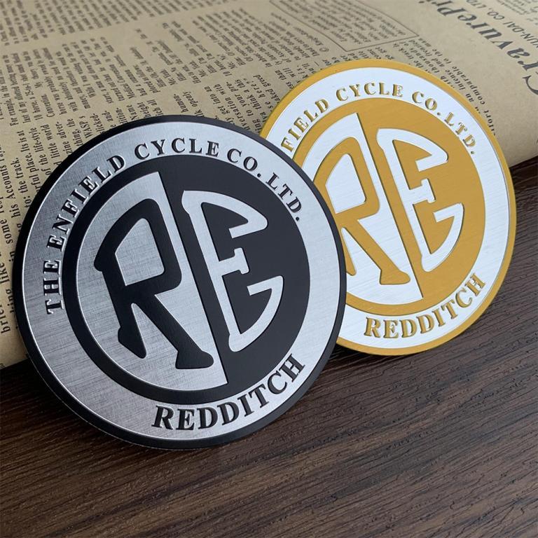 Royal Enfield Motorcycle Reflective Decal Retro Fuel Tank … in Mandai - Image 1