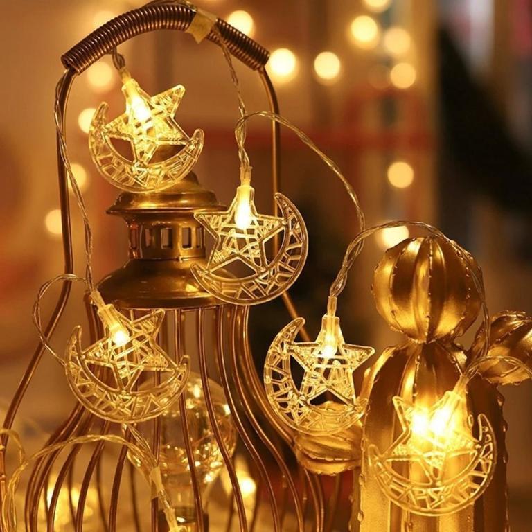 SEVENON Islamic Muslim Light String, 10 LED Battery … in Novena - Image 1