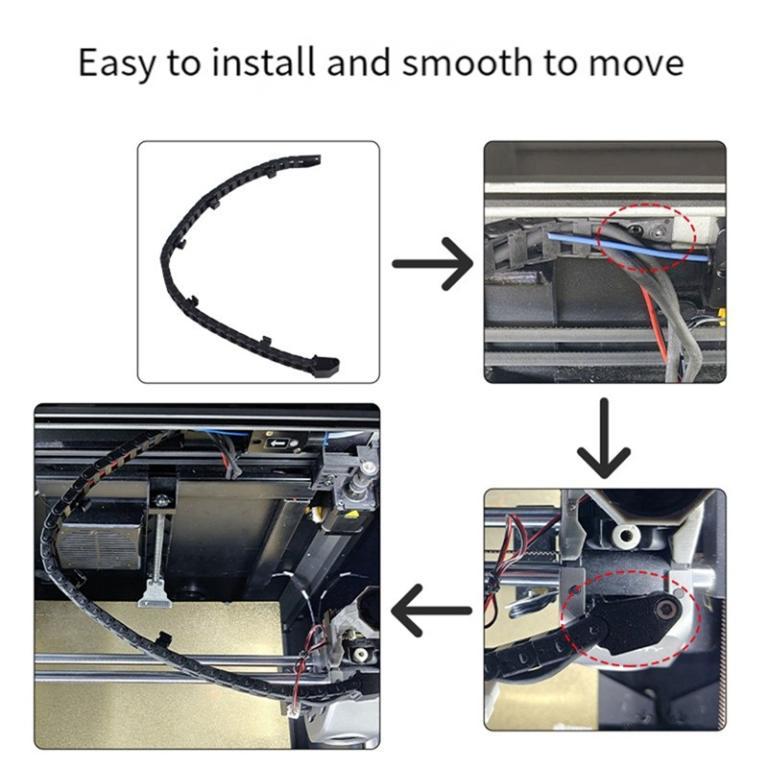 Drag Chain for 3D K1 Max Drag Cable Chain Assembly Kit … in Bishan - Image 1