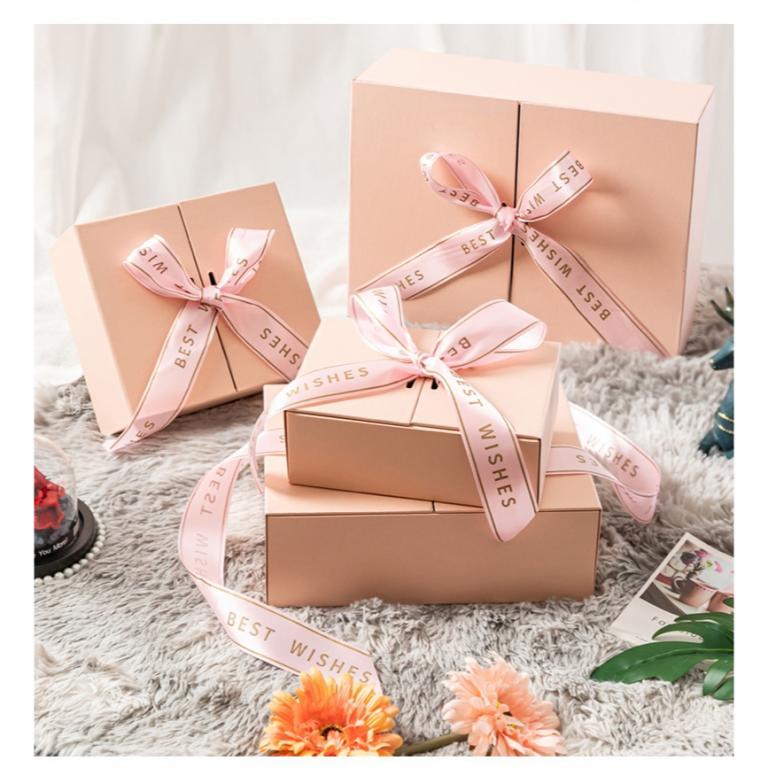 GIFT Paper Box Beautiful Premium Gift Paper Box with Ribbon … in Mandai - Image 1