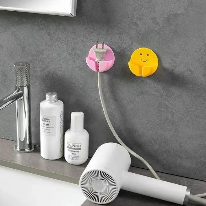 4/8Pcs Plug Hook Multi-function Socket Fixed Adhesive Hook … in Pasir Ris - Image 1