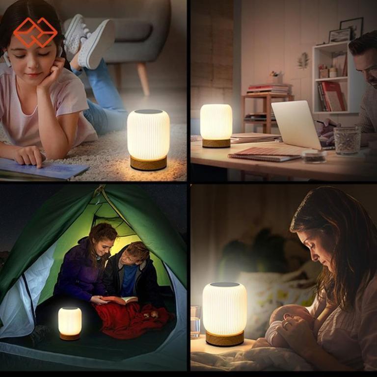 Portable Dimmable Night Light Touch Lamp 3 Color Temperature … in Sembawang - Image 1