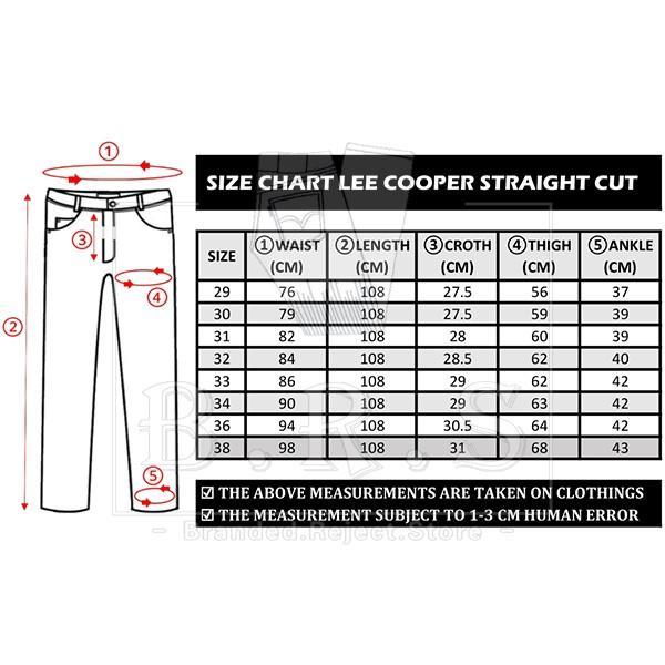 [ LEE COOPER ] MEN CLASSIC JEANS MID RISE STRAIGHT CUT / … in Sembawang - Image 1