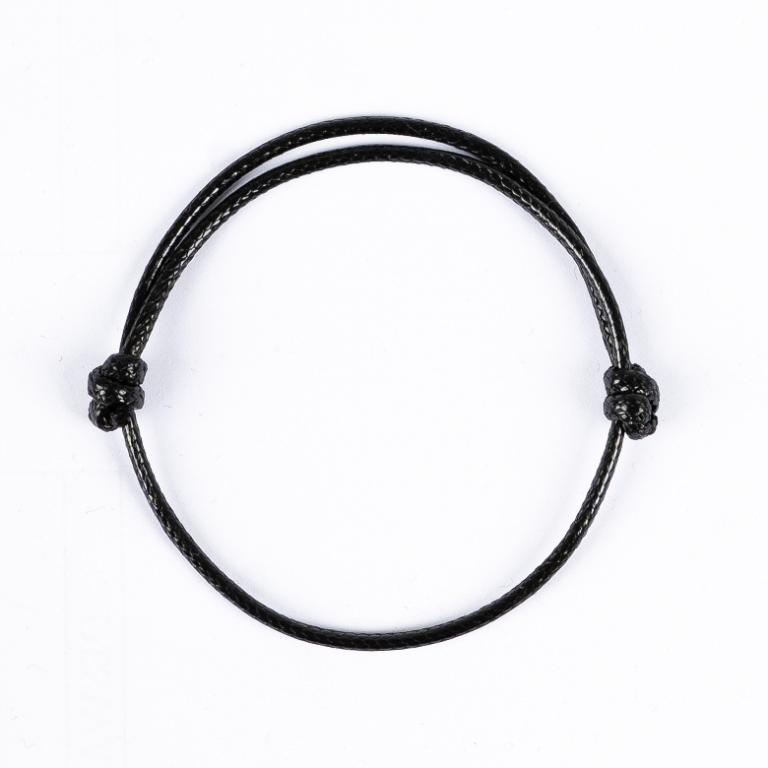 1.5MM SIMPLE ADJUSTABLE PLAIN ROPE BRACELET, NO SMELL AND WET in Bukit Batok - Image 1
