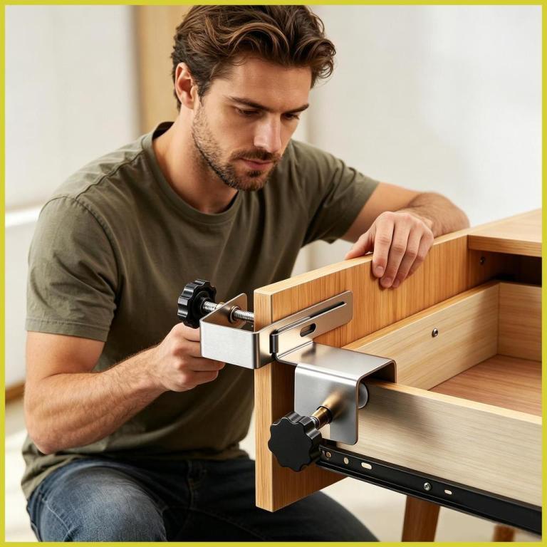 Universal Drawer Installation Clip Adjustable Quick Fixing … in Pasir Ris - Image 1