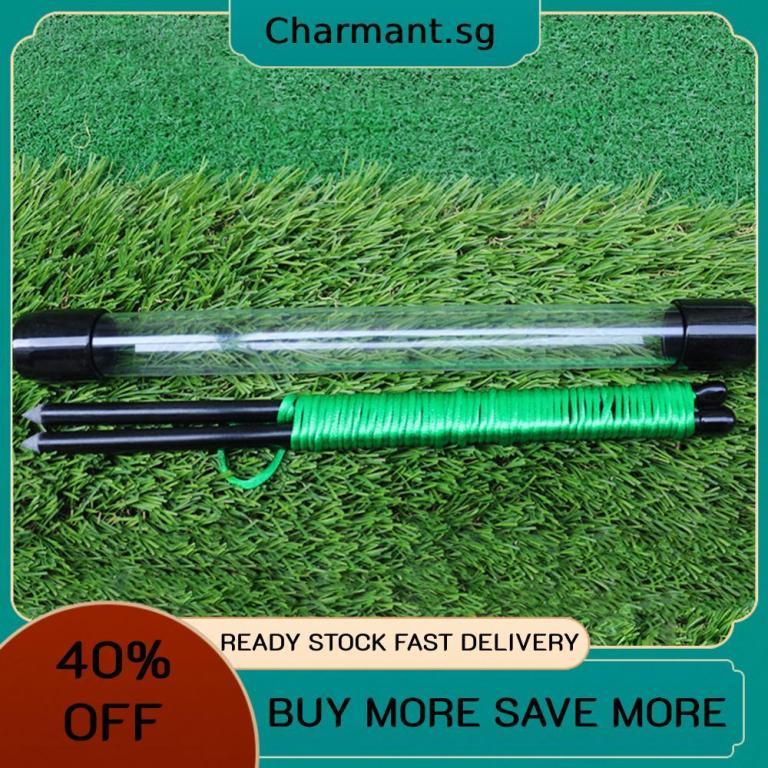 Golf Alignment Sticks Fiberglass Swing Putting String Pegs … in Singapore - Image 1