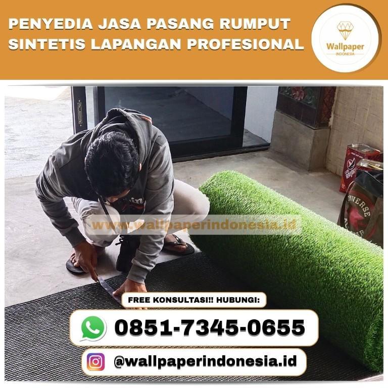 PENYEDIA JASA PASANG RUMPUT SINTETIS LAPANGAN PROFESIONAL in Indonesia - Image 1