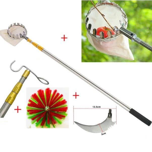 High Quality Stainless Steel Fruit Picking Racket Pole - … in Bukit Batok - Image 1