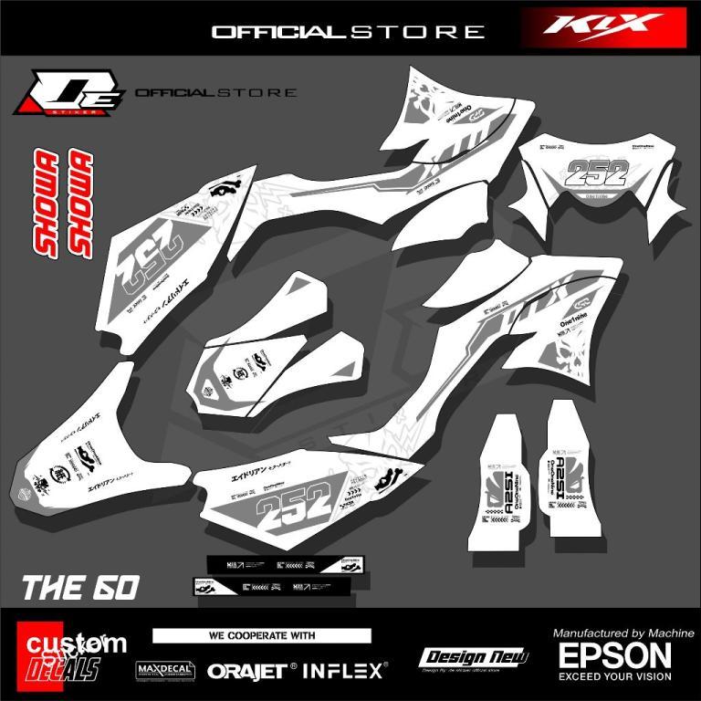 Dtraker Motorcycle Decal Sticker - DTX Sticker Full Body … in Mandai - Image 1