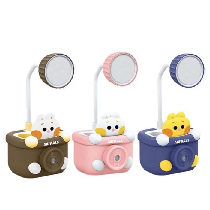 Small Study Desk LED Lamp Rechargeable, Lamp with Pen … in Geylang - Image 1