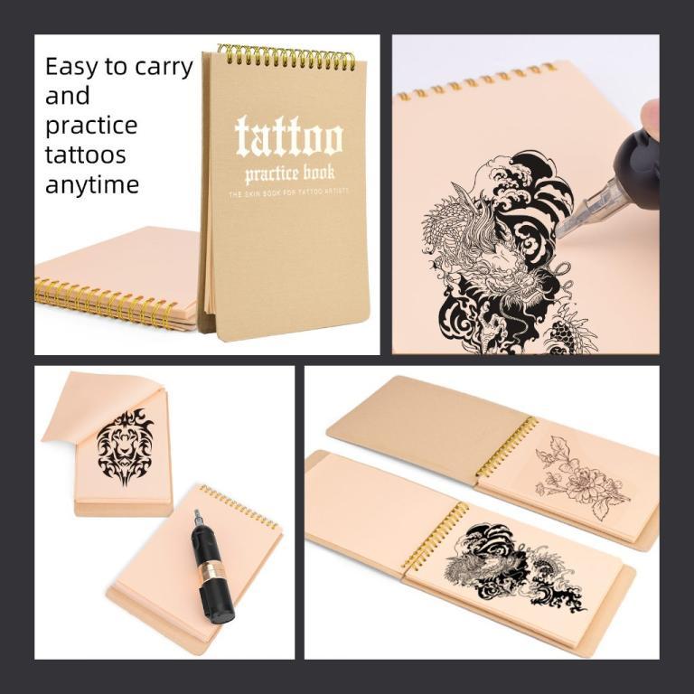 ATOMUS Tattoo Practice Skin Set Book 10PCS Notebook Type … in Mandai - Image 1