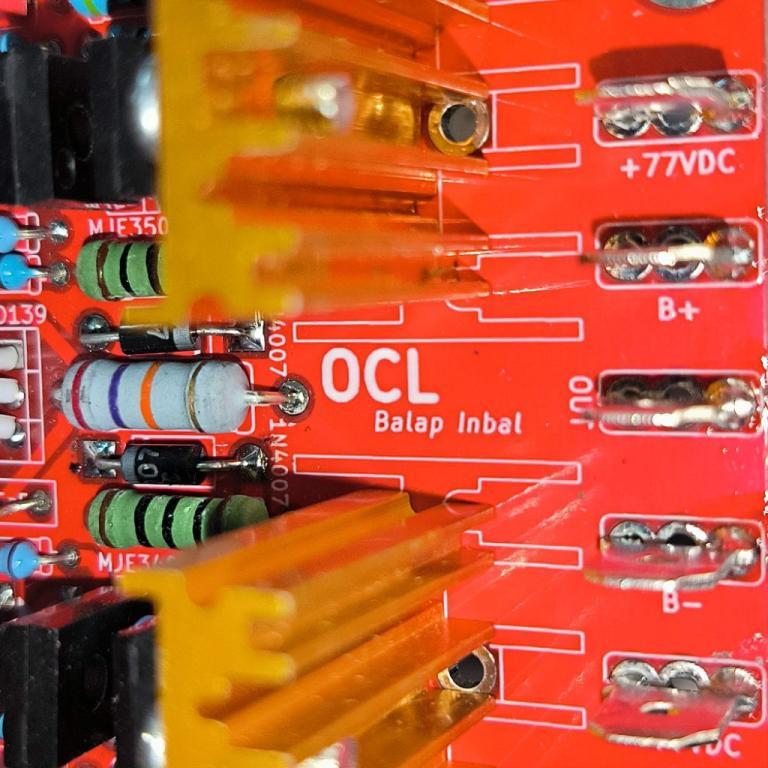 KIT DRIVER POWER OCL RACING INPUT INBALBalance Audio Amplifier in Bukit Batok - Image 1