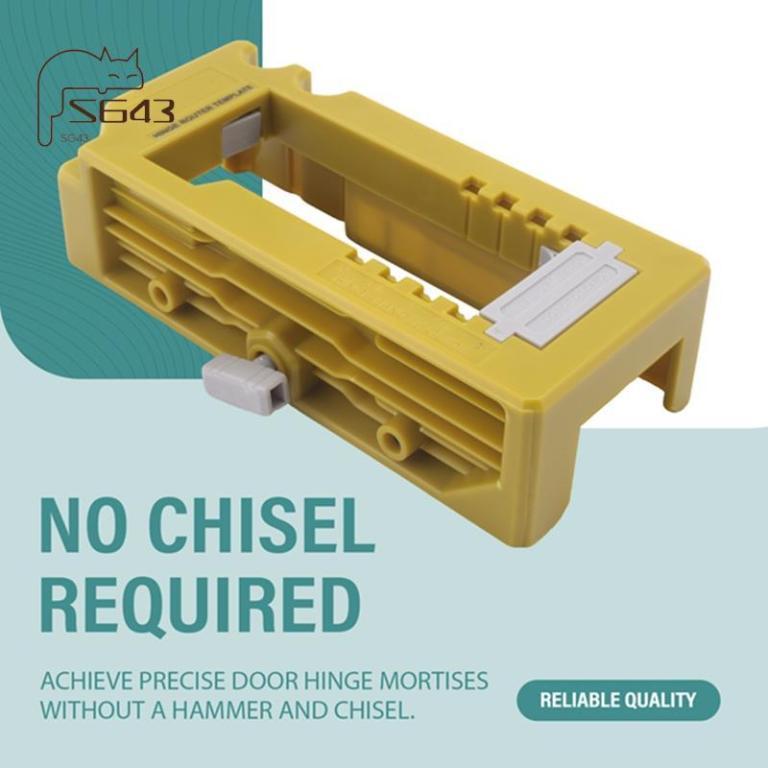 Door Hinge Template Door Hinge Router Template Removable … in Pasir Ris - Image 1