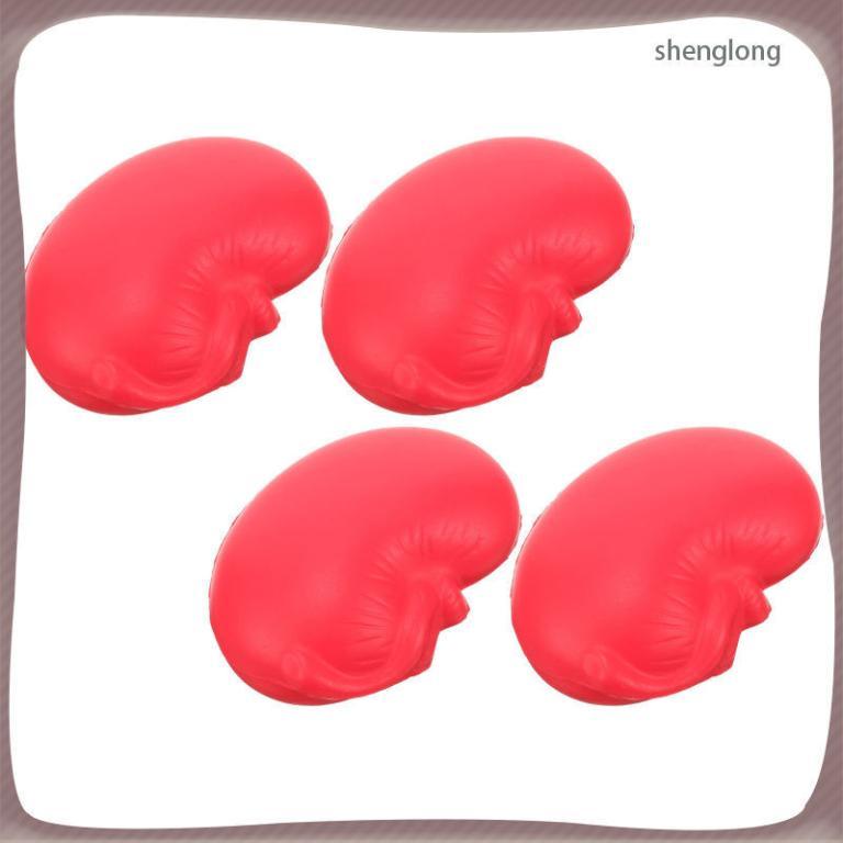 ???? 4Pcs Red Plastic Hand Grip Strength Trainer for Home Use … in Mandai - Image 1