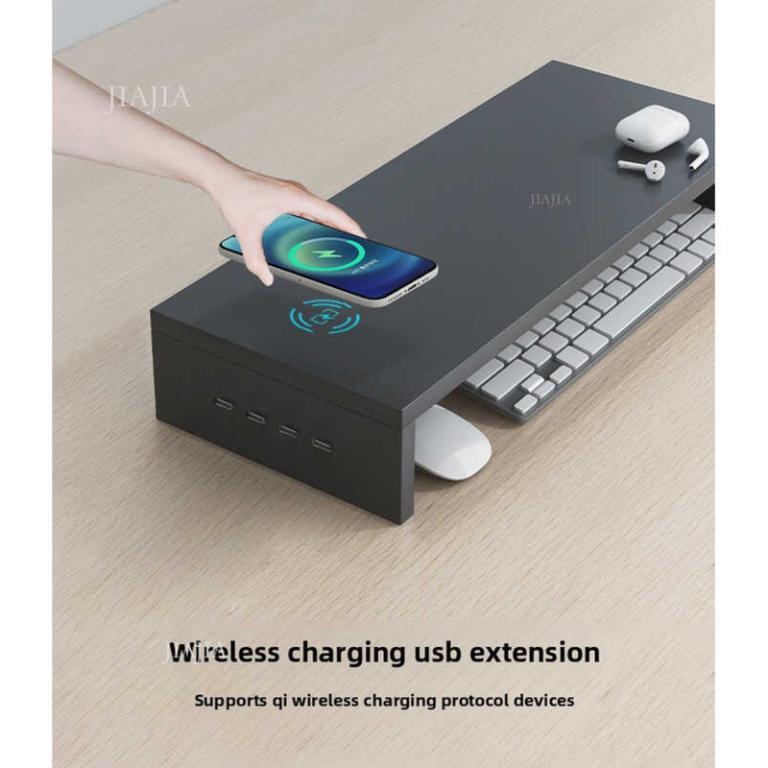 Computer Monitor Stand Desktop Screen Riser Laptop Support … in Toa Payoh - Image 1