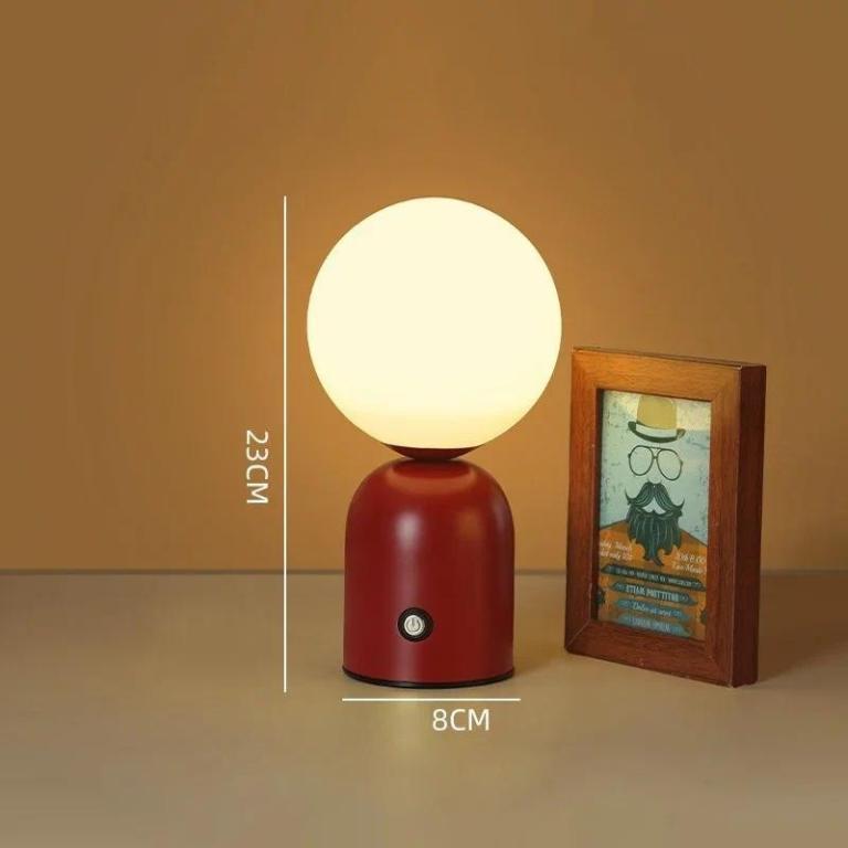 Rechargeable LED Table Light Touch Switch Stepless Dimming … in Novena - Image 1