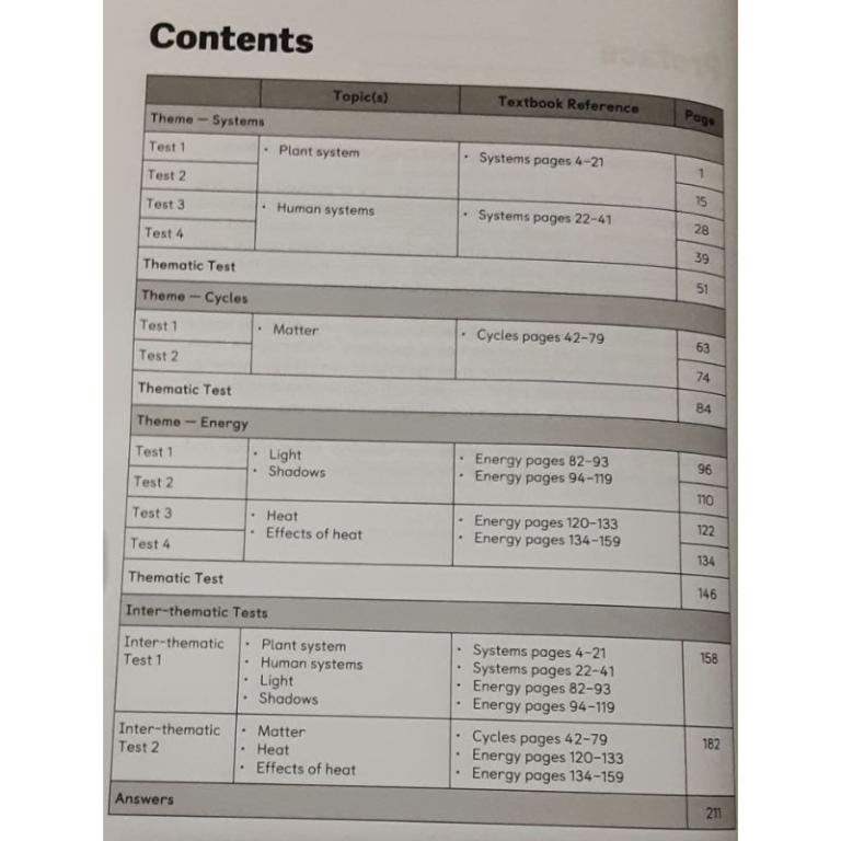 Science Test Extra P.3 P.4 Questions Floor3&4 With Answers … in Singapore - Image 1