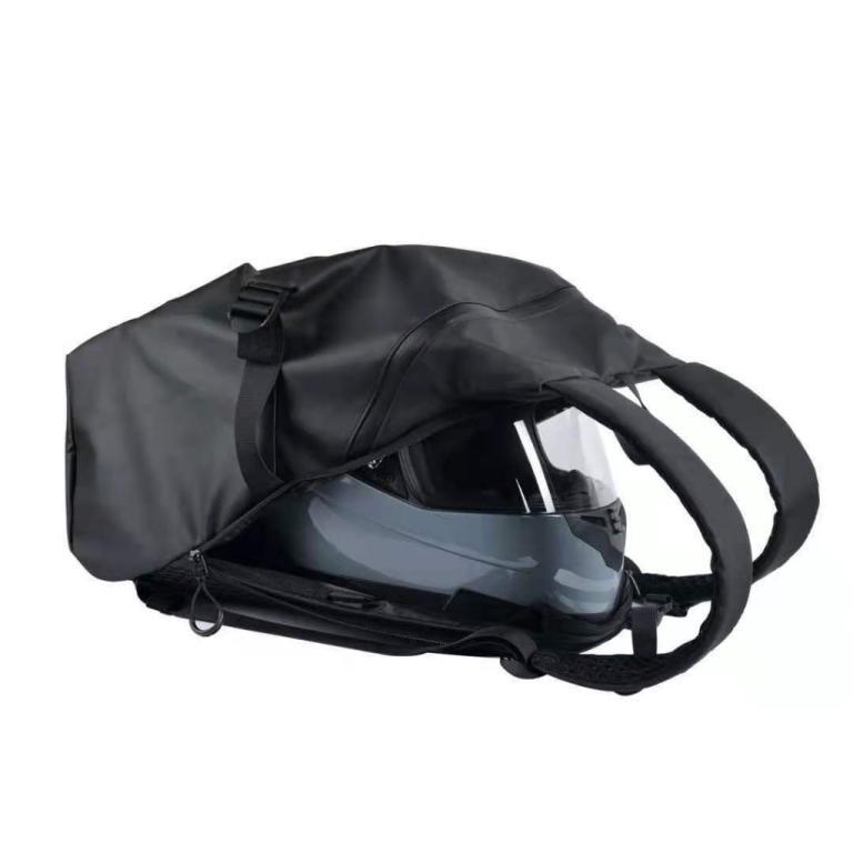 Motorcycle bag/ Riding Bike Men Backpack Pu Leather … in Sembawang - Image 1