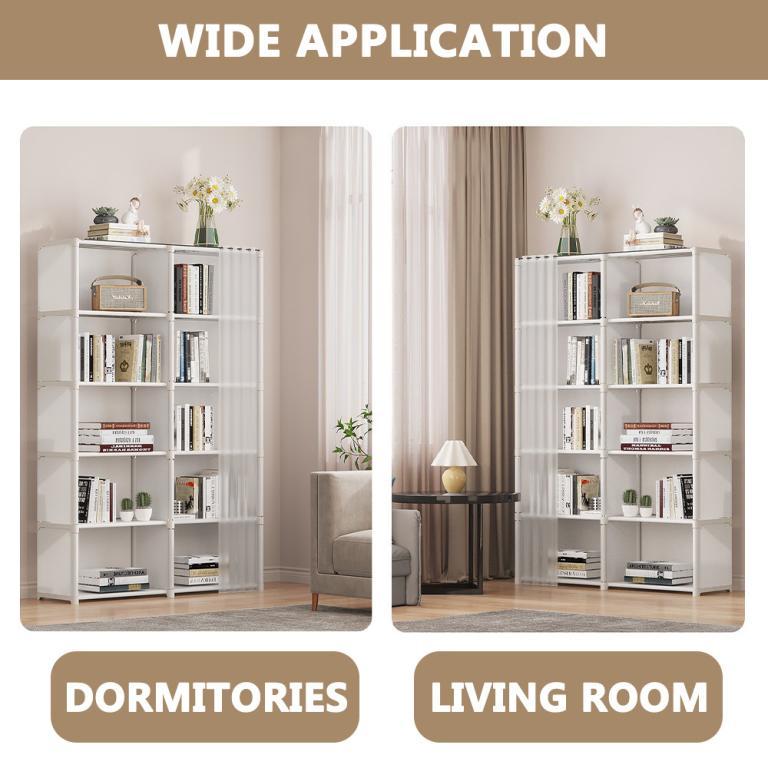 Innohut Book Shelf Storage Rack Cabinet Wardrobe Dormitory … in Woodlands - Image 1