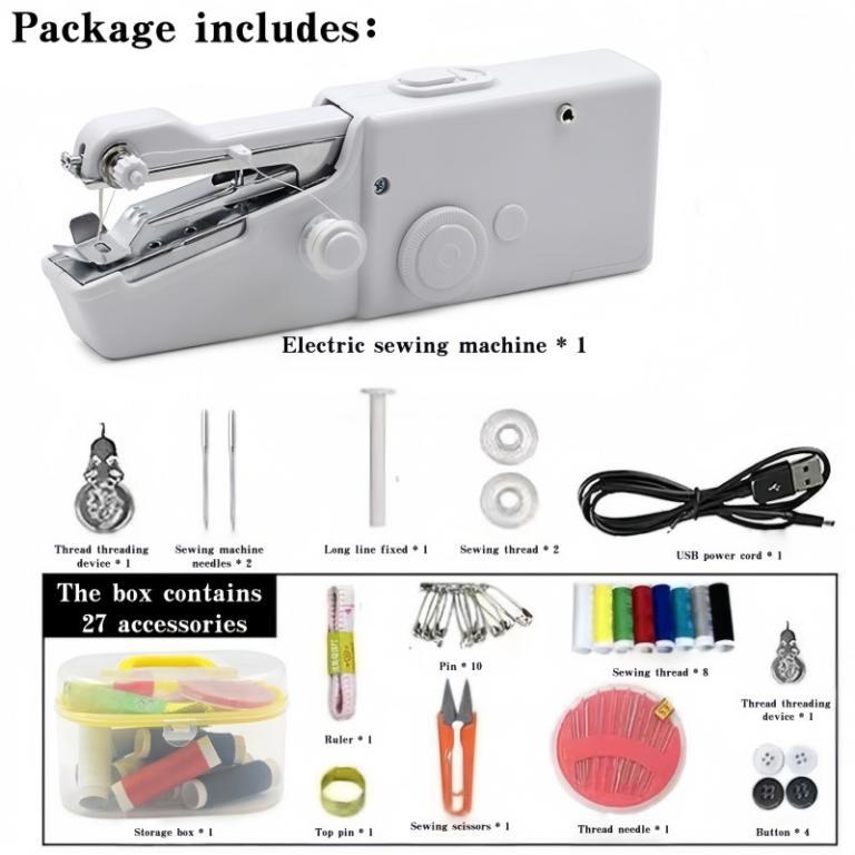 Portable Household Hand Sewing Machine Quick Stitch … in North-Eastern Islands - Image 1