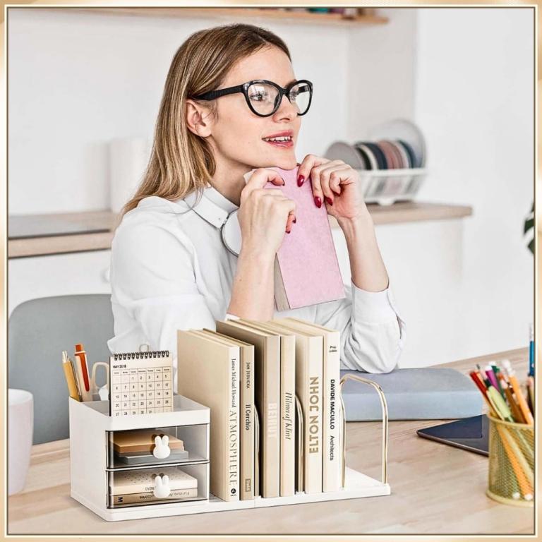 MultiFunctional File Holder Magazine Rack Stationery Book … in Sengkang - Image 1