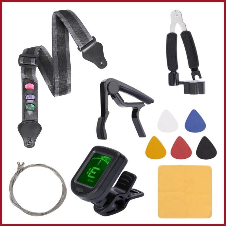 Acoustic Guitar Accessories Kit Compact Musical Instrument … in Toa Payoh - Image 1