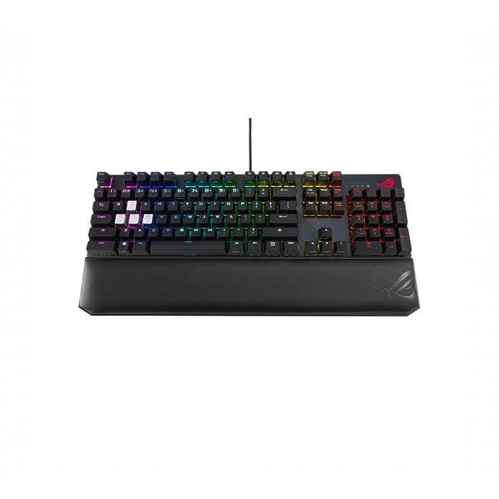 Asus ROG STRIX SCOPE NTKL DELUXE gaming keyboard in Toa Payoh - Image 1