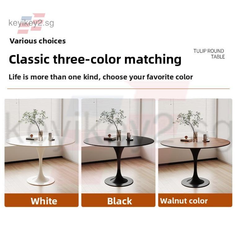 Round Dining Table For Home Use, Small Apartment Restaurant … in Sembawang - Image 1