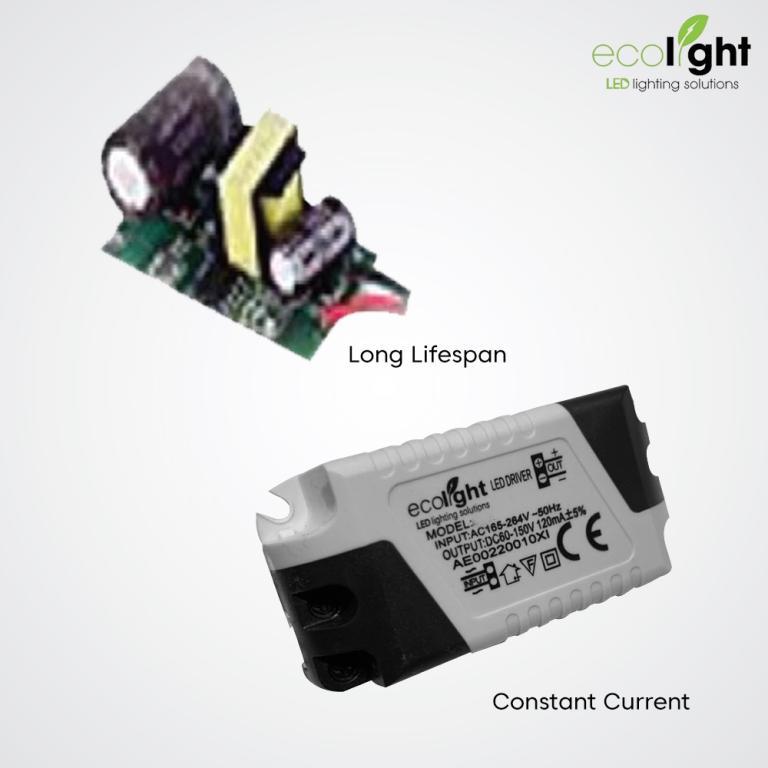 LED EcoLight S600 Square Downlight 18W Plaster Ceiling … in North-Eastern Islands - Image 1