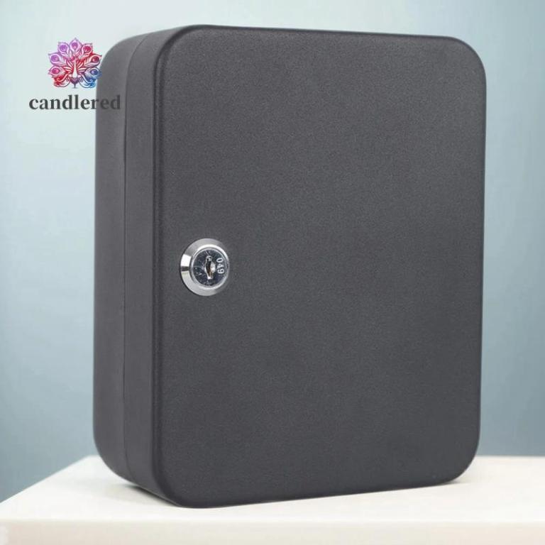 Combination Key Cabinet 20 Key Hooks Key Box Wall Mounted … in North-Eastern Islands - Image 1