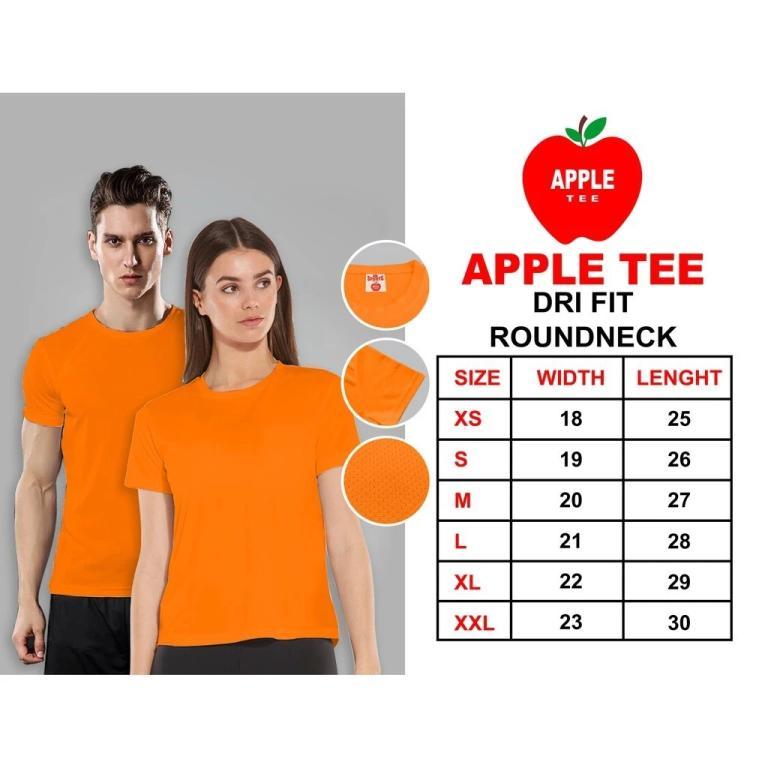APPLE TEE DRI-FIT ROUND NECK T-SHIRT BLACK & WHITE (UNISEX) in North-Eastern Islands - Image 1