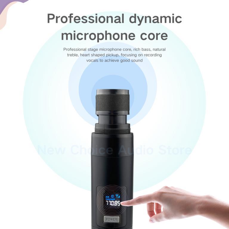UHF Fixed Frequency 2-Channel Wireless Handheld Microphone … in Bukit Batok - Image 1