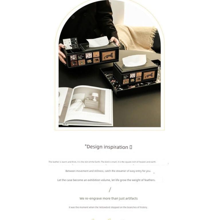 High-End Medieval Style Tissue Box Retro Paper Holder … in Mandai - Image 1
