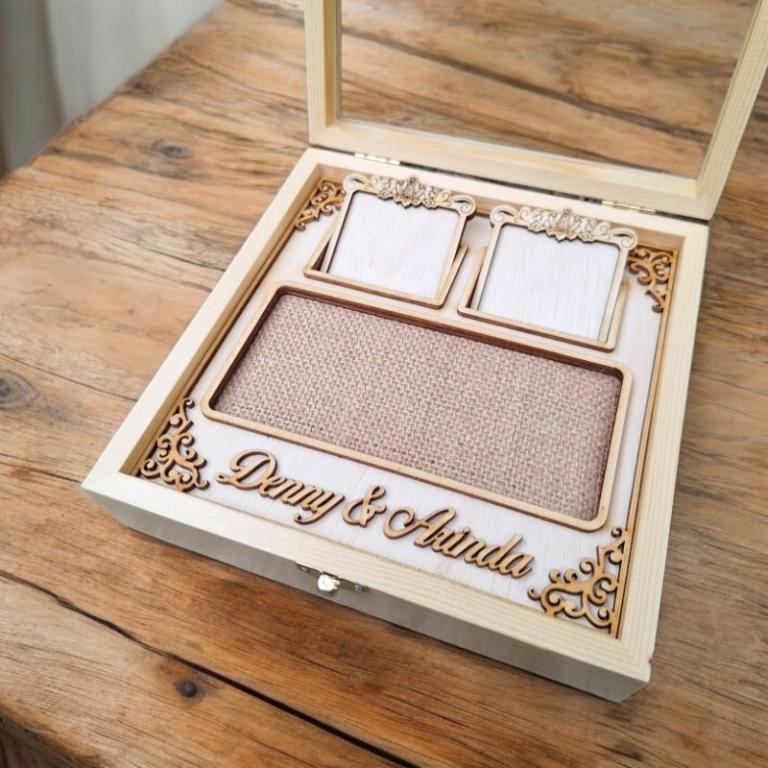 Antam Wedding Box Custom Ring Jewelry Box/ Custom Model … in Mandai - Image 1