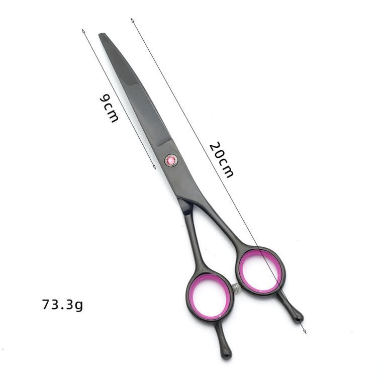 Seven Inch Pet Grooming Shears Set Straight Curved Thinning … in Bukit Merah - Image 1
