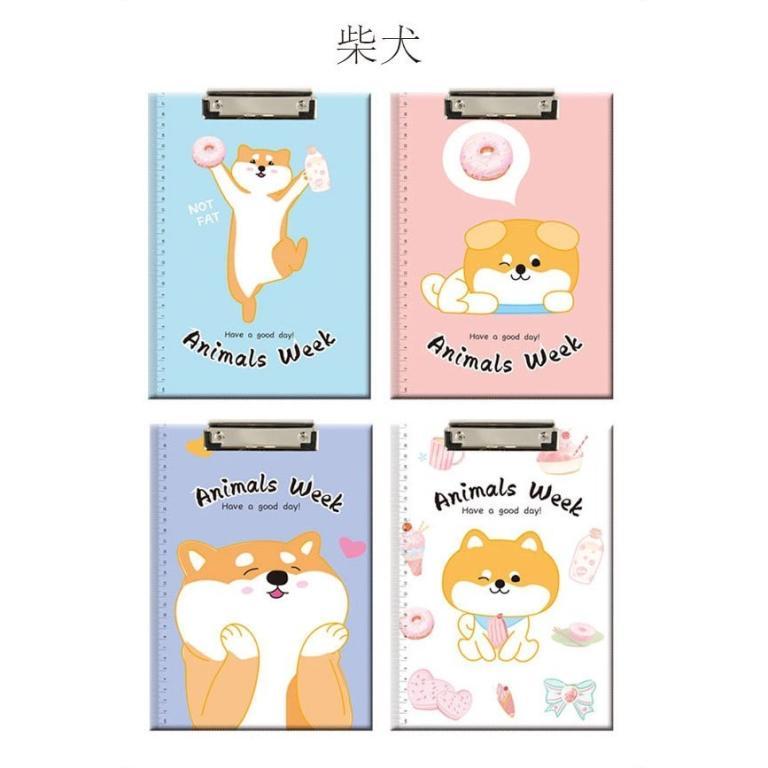 A4 Small Fresh Creative Exquisite Cartoon Board Clip Folder … in Singapore - Image 1