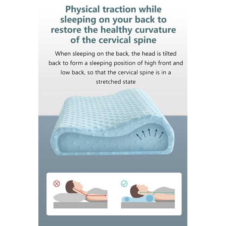 Ergonomic Memory Foam Orthopedic Pillow Anti-Neck and Back Pain in Pasir Ris - Image 1