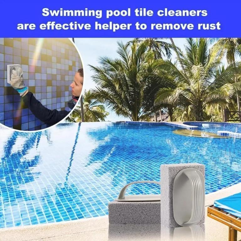 CAMELLI Pools Pumice Stone, Outdoor Handheld Pool Tile … in Bishan - Image 1