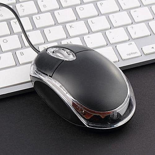 MOUSE - Mini LED Wired USB Optical Mouse (No Battery & … in Bukit Merah - Image 1