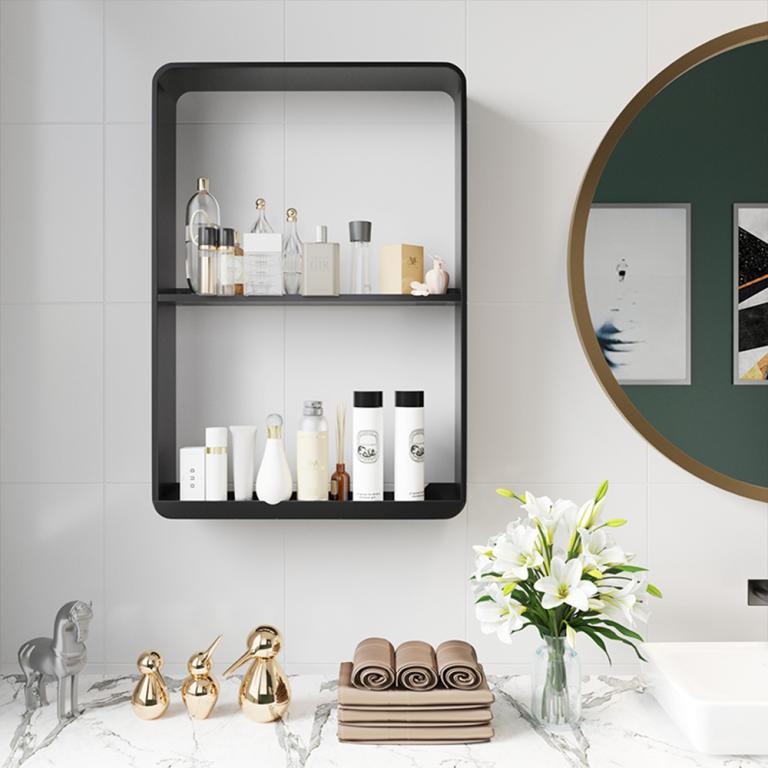 Encora Wall Mounted Rack Multipurpose Cosmetic Organizer … in Sembawang - Image 1