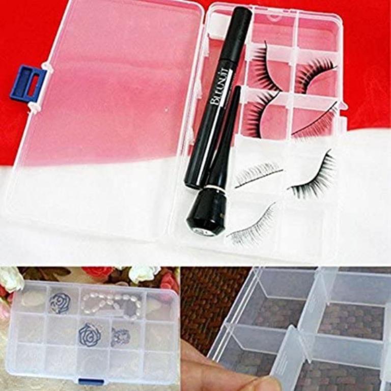 Plastic Storage/Medicine Box Adjustable 15 Compartment in Bukit Batok - Image 1