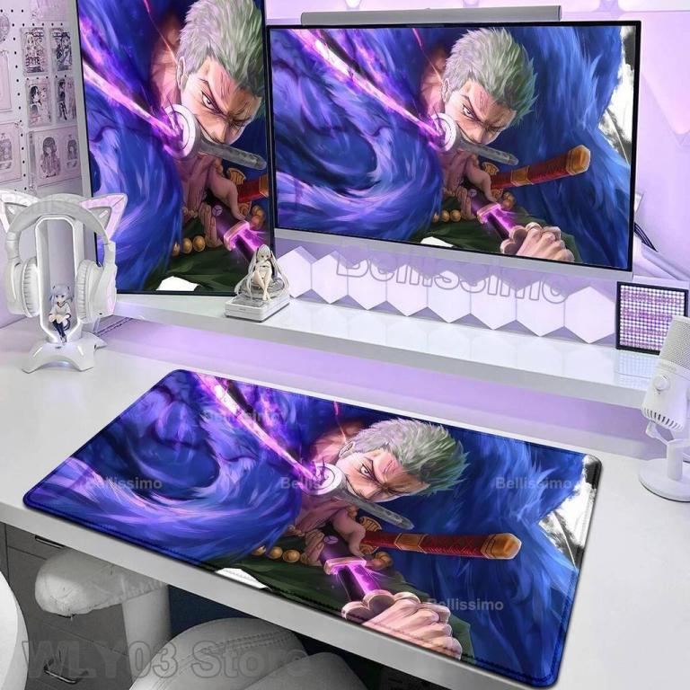 Anime Mouse Pad Laptop Keyboard Rug HD Gaming Mousepad PC … in Bukit Merah - Image 1