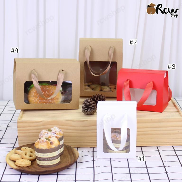Cookie Box Can Be Carried With Flat Rope Window Gift Box … in Singapore - Image 1