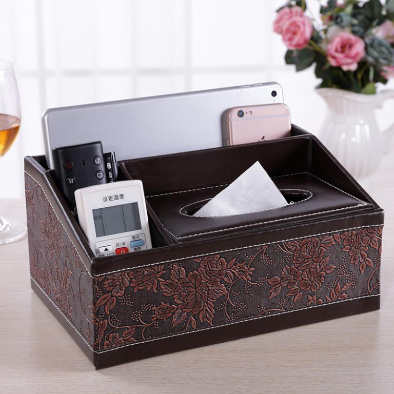 Multifunctional Tissue Box Living Room Coffee Table Paper … in Pasir Ris - Image 1