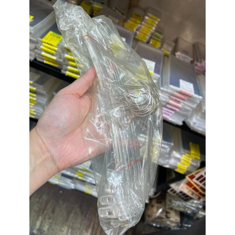 Underwear Rack Silver Hook Transparent Plastic Clip Made In … in Toa Payoh - Image 1