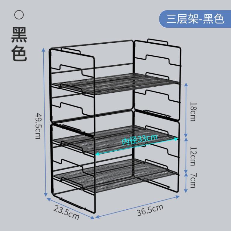 [48H Shipping] Simple Desktop Storage Rack Desk Bookshelf … in Sembawang - Image 1